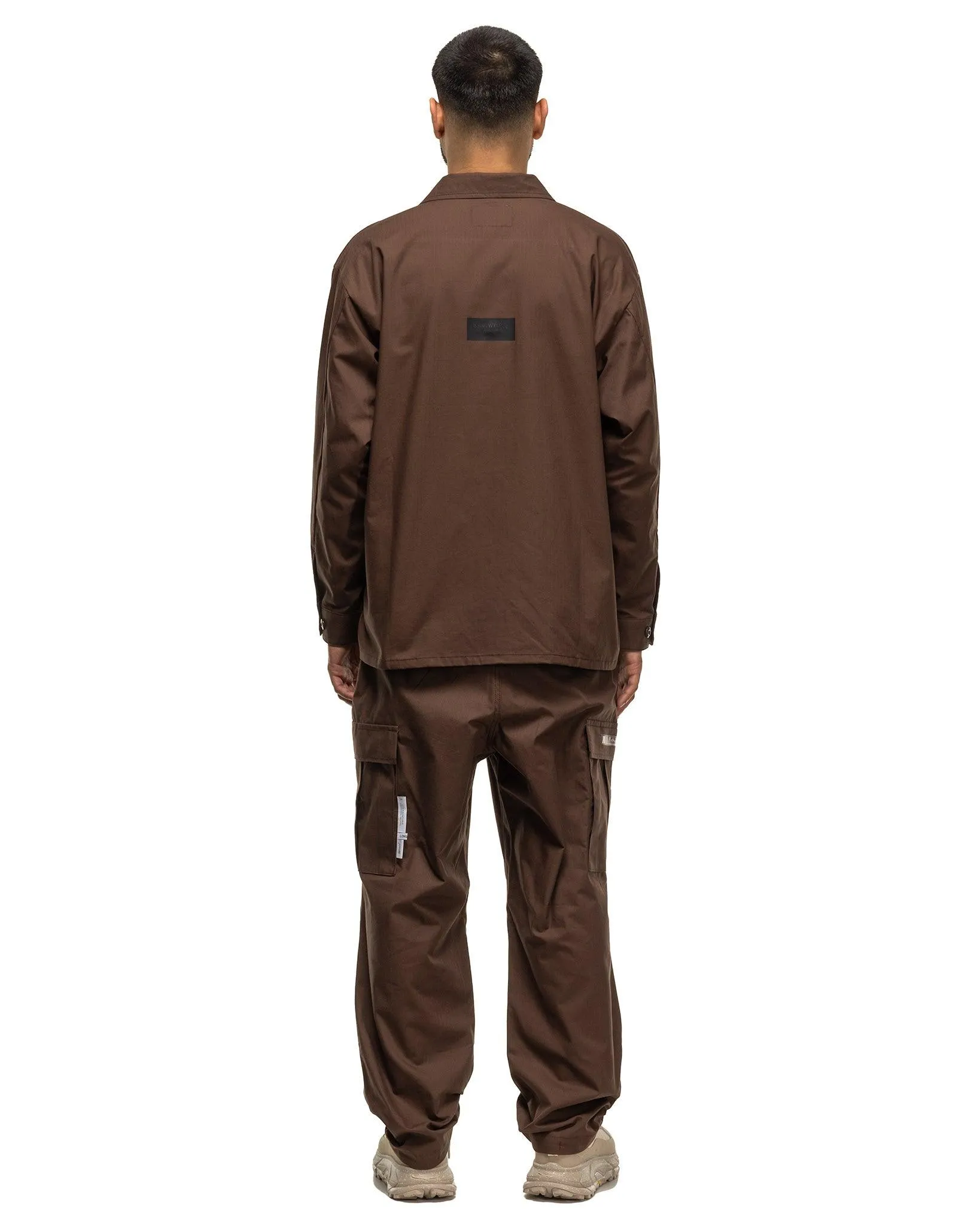 JMOD 01 / LS / Cotton. Ripstop. Identity Brown