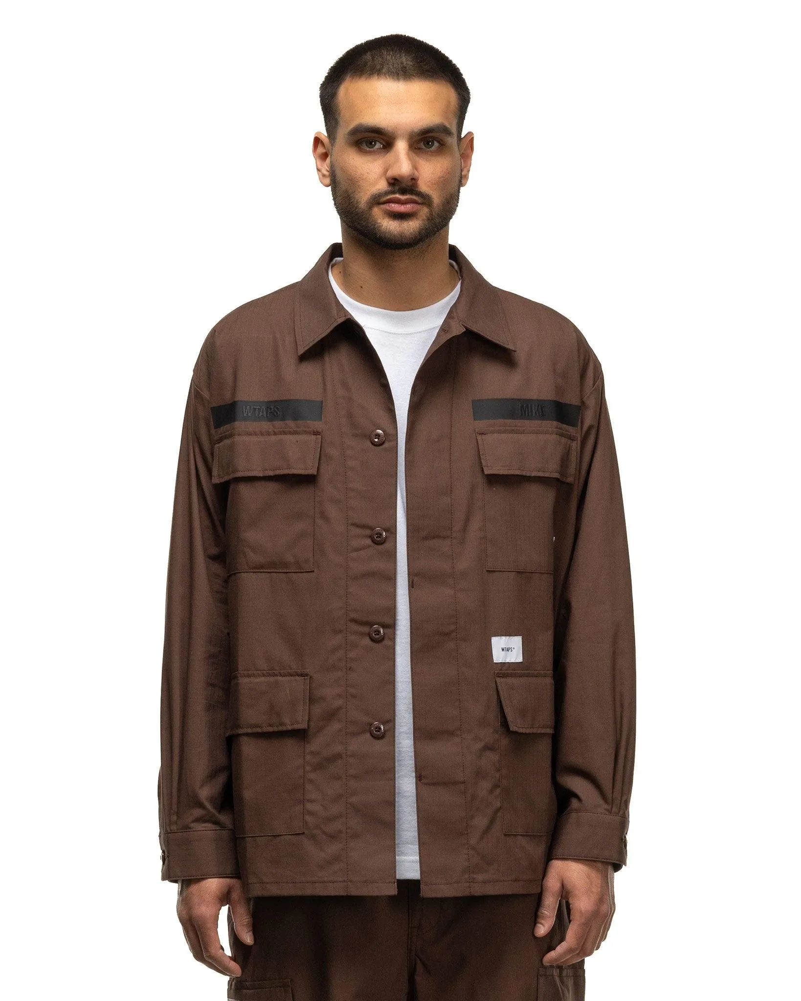 JMOD 01 / LS / Cotton. Ripstop. Identity Brown