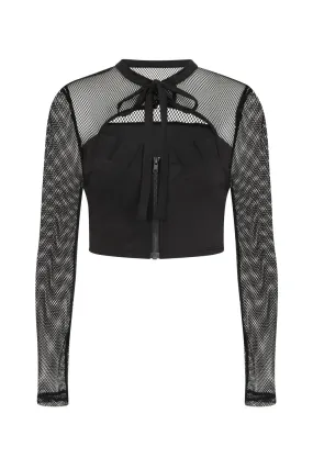 Joliette Mesh Zip Top