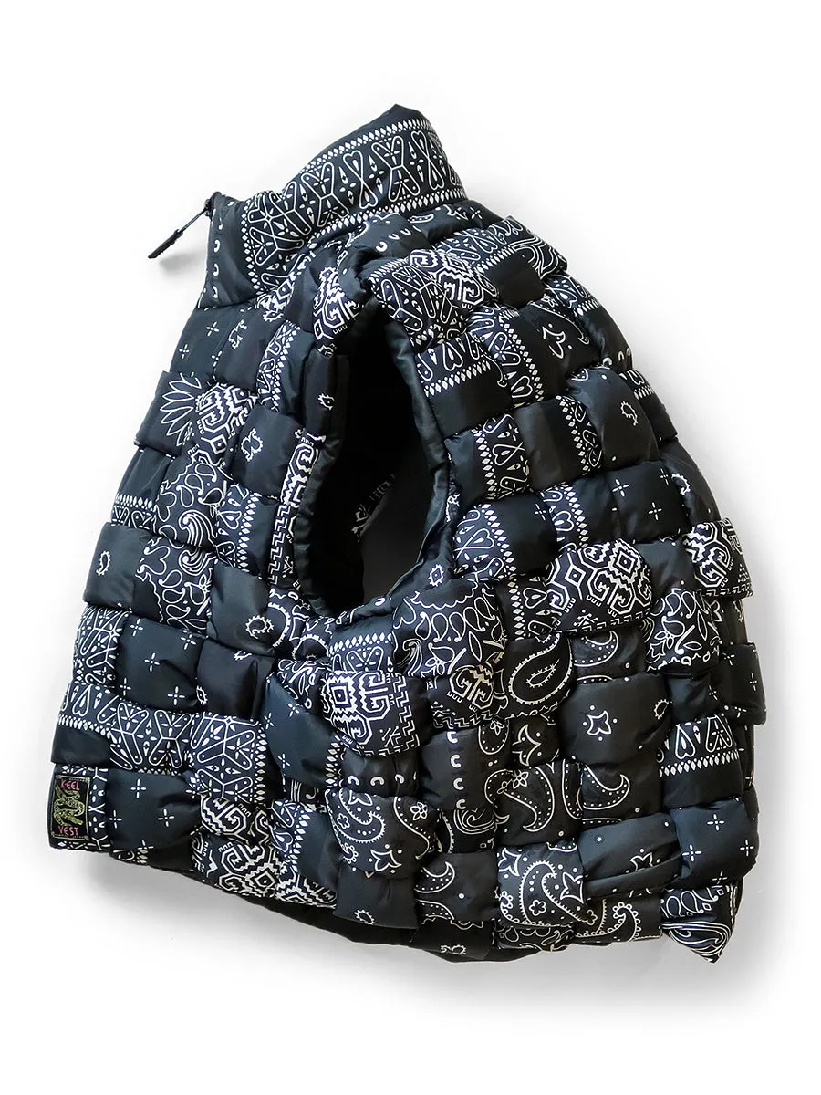 Kapital Bandana transfer nylon KEEL weaving vest