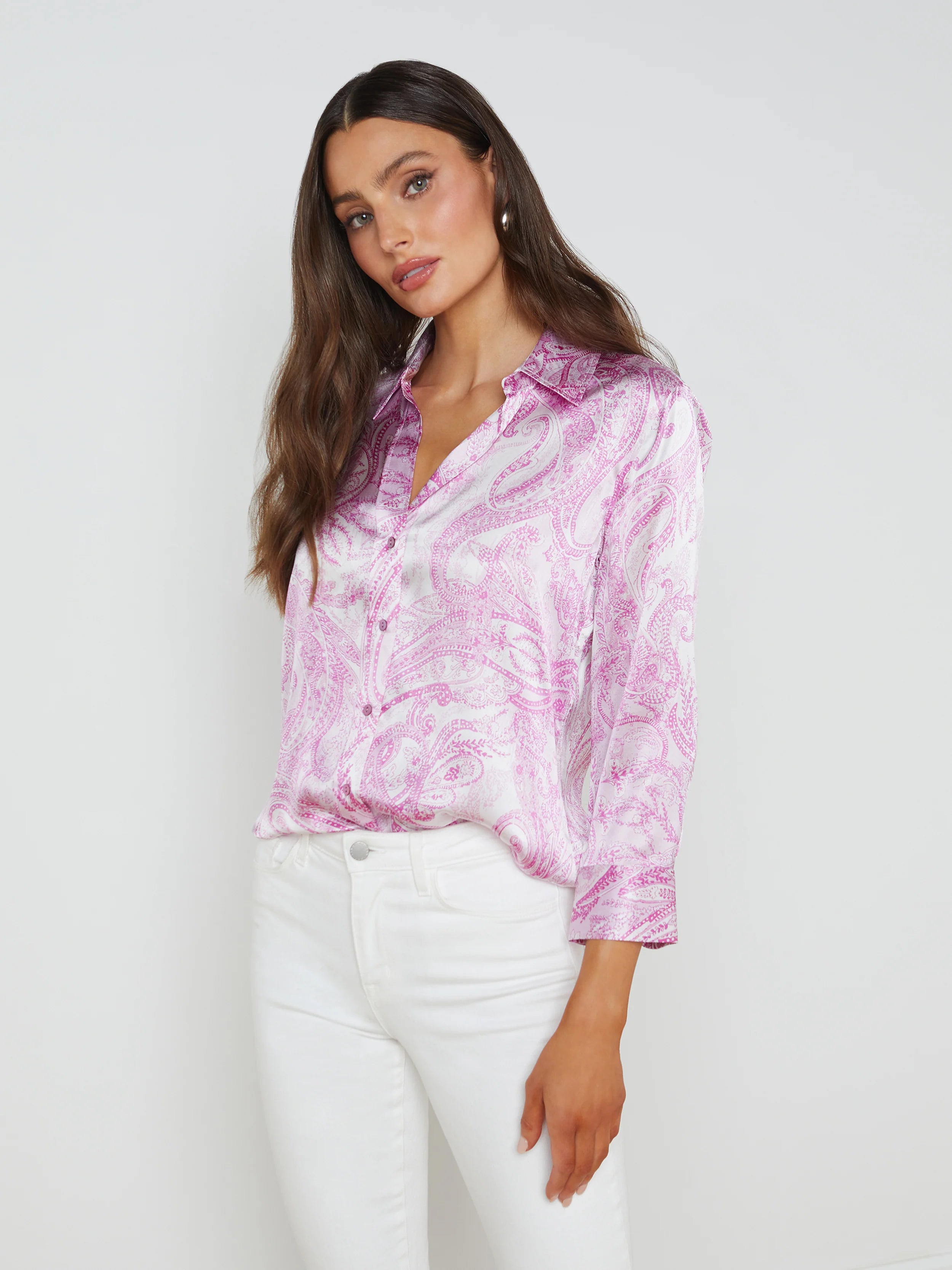 L’agence - Dani Blouse - Lilac Snow/Decorated Paisley