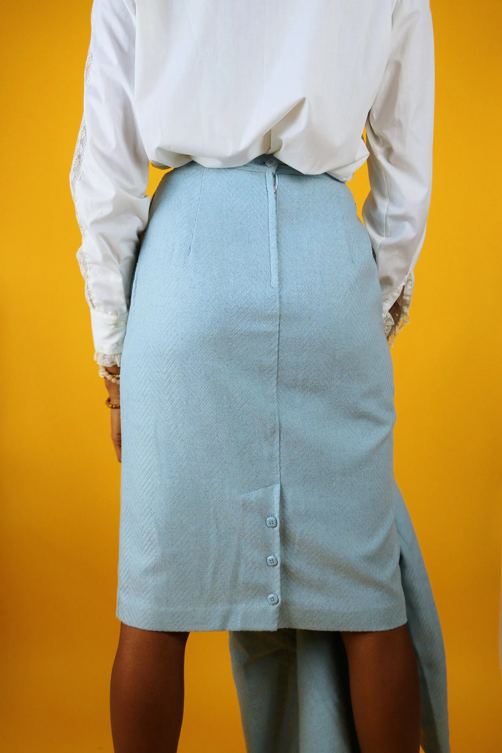 Live: 179 Vintage Grunsfeld Baby Blue Suit