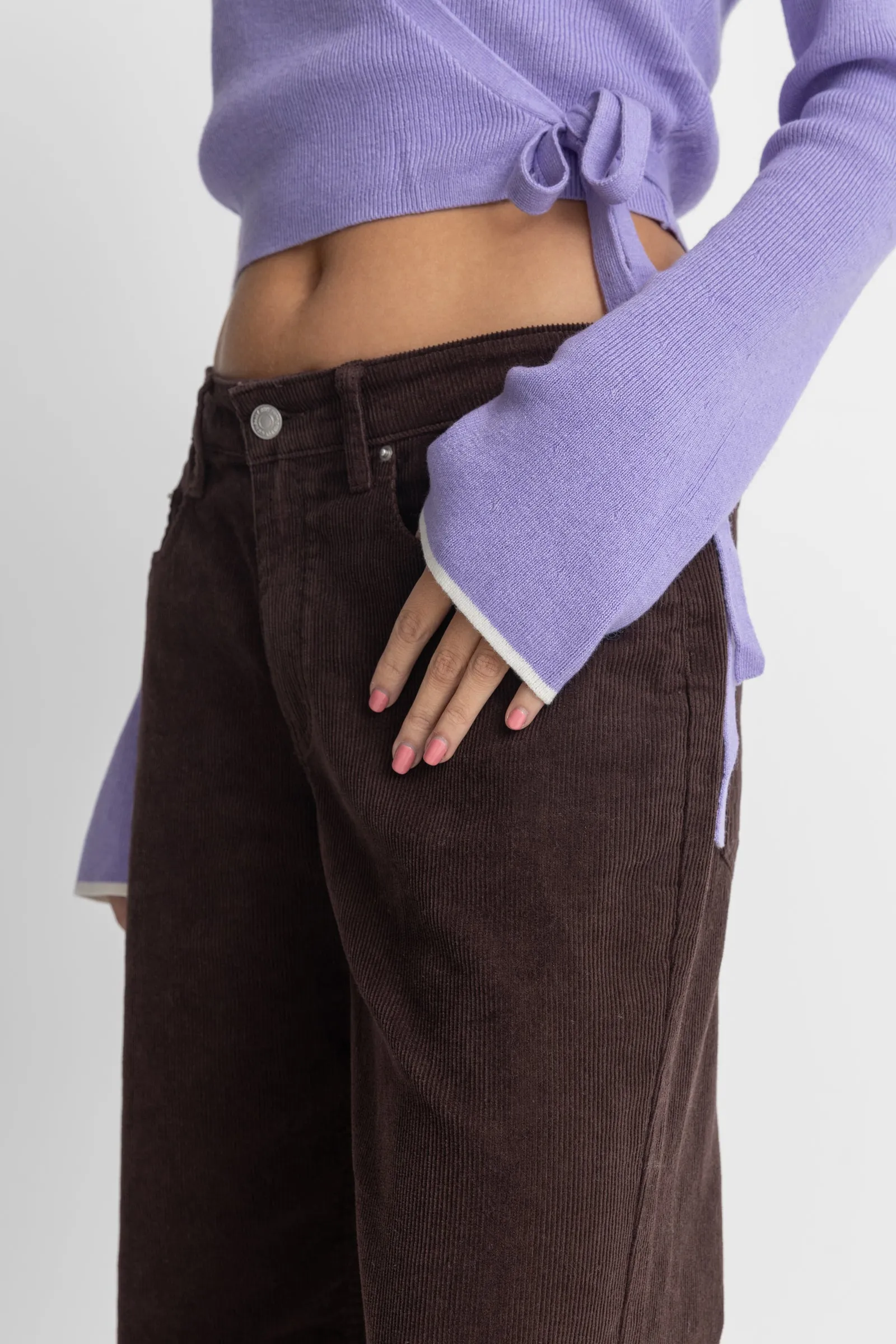 Lula Low Rise Pant Chocolate