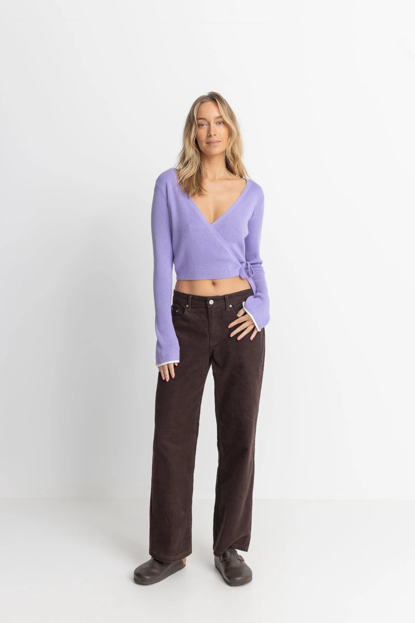 Lula Low Rise Pant Chocolate