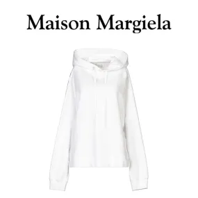 Maison Margiela  |Street Style Long Sleeves Plain Cotton Logo