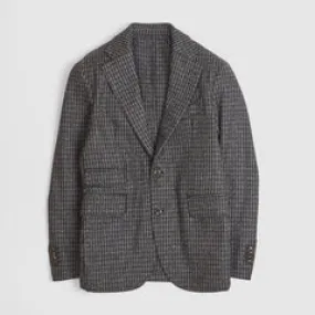 Man 1924 Kennedy Houndstooth Wool Blazer