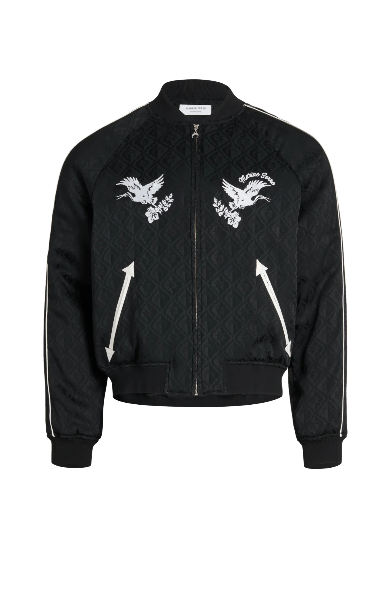 Marine Serre - Bomber en jacquard