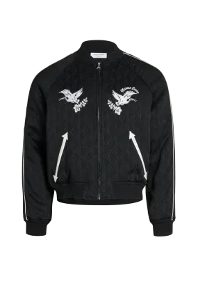 Marine Serre - Bomber en jacquard