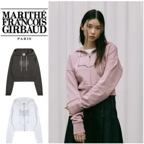 Marithe + Francois Girbaud  |Unisex Street Style Long Sleeves Cotton