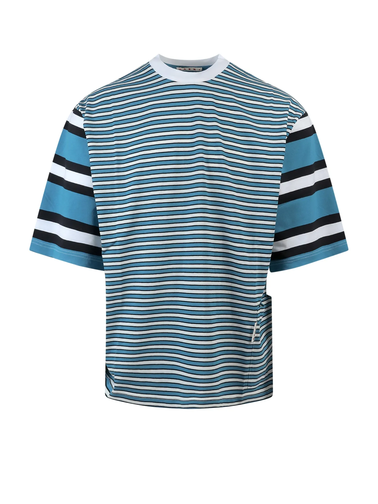 Marni Striped Jersey Crewneck T-Shirt