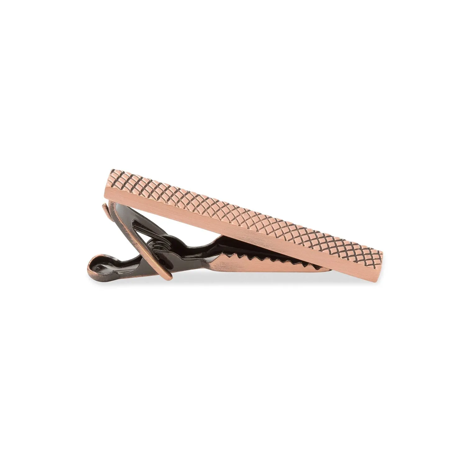 Mini Antique Copper Dragon Skin Tie Bar