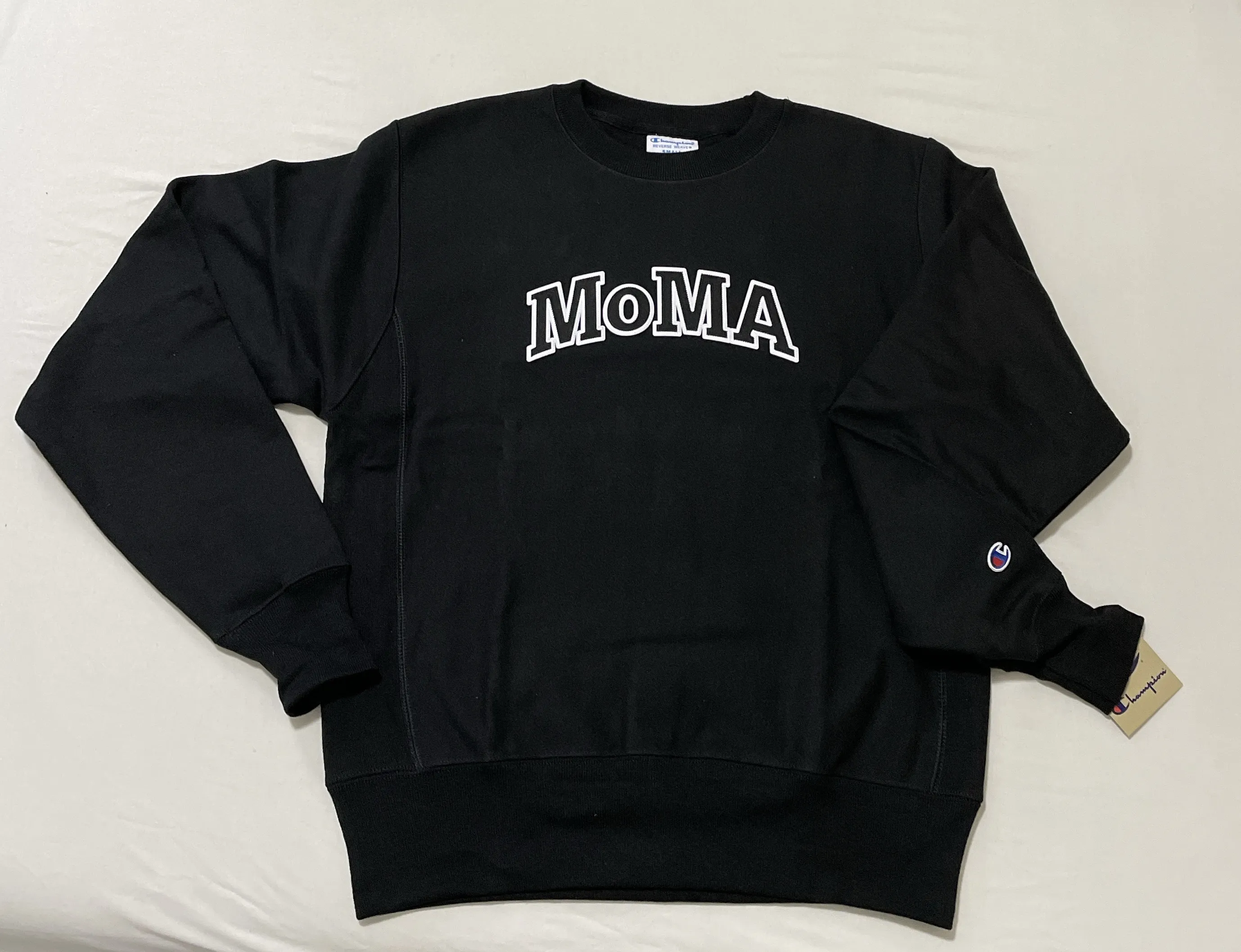 MoMA  |Crew Neck Unisex Street Style Long Sleeves Plain Logo