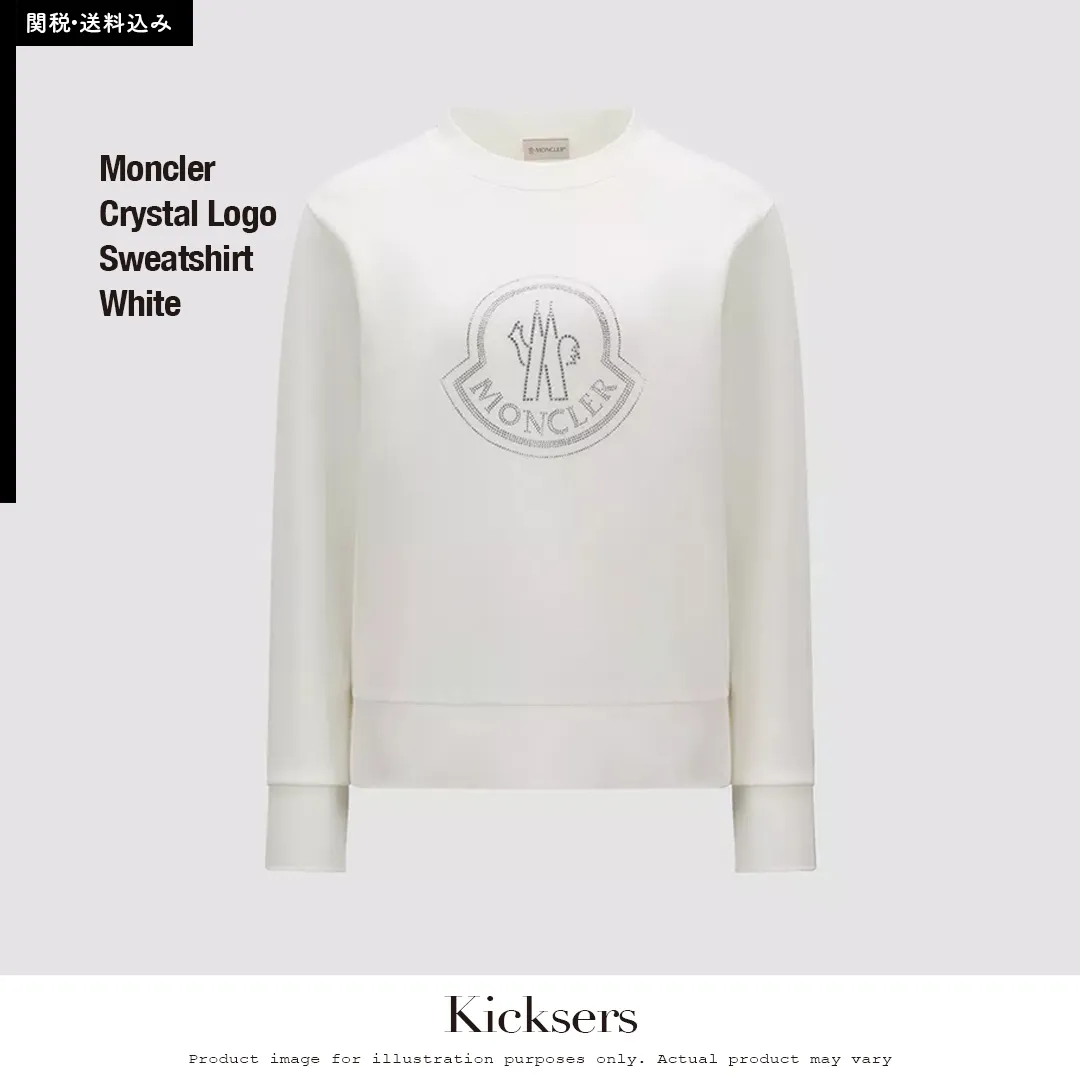 MONCLER  |Crystal Logo Sweatshirt