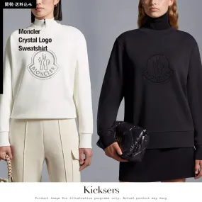 MONCLER  |Crystal Logo Sweatshirt