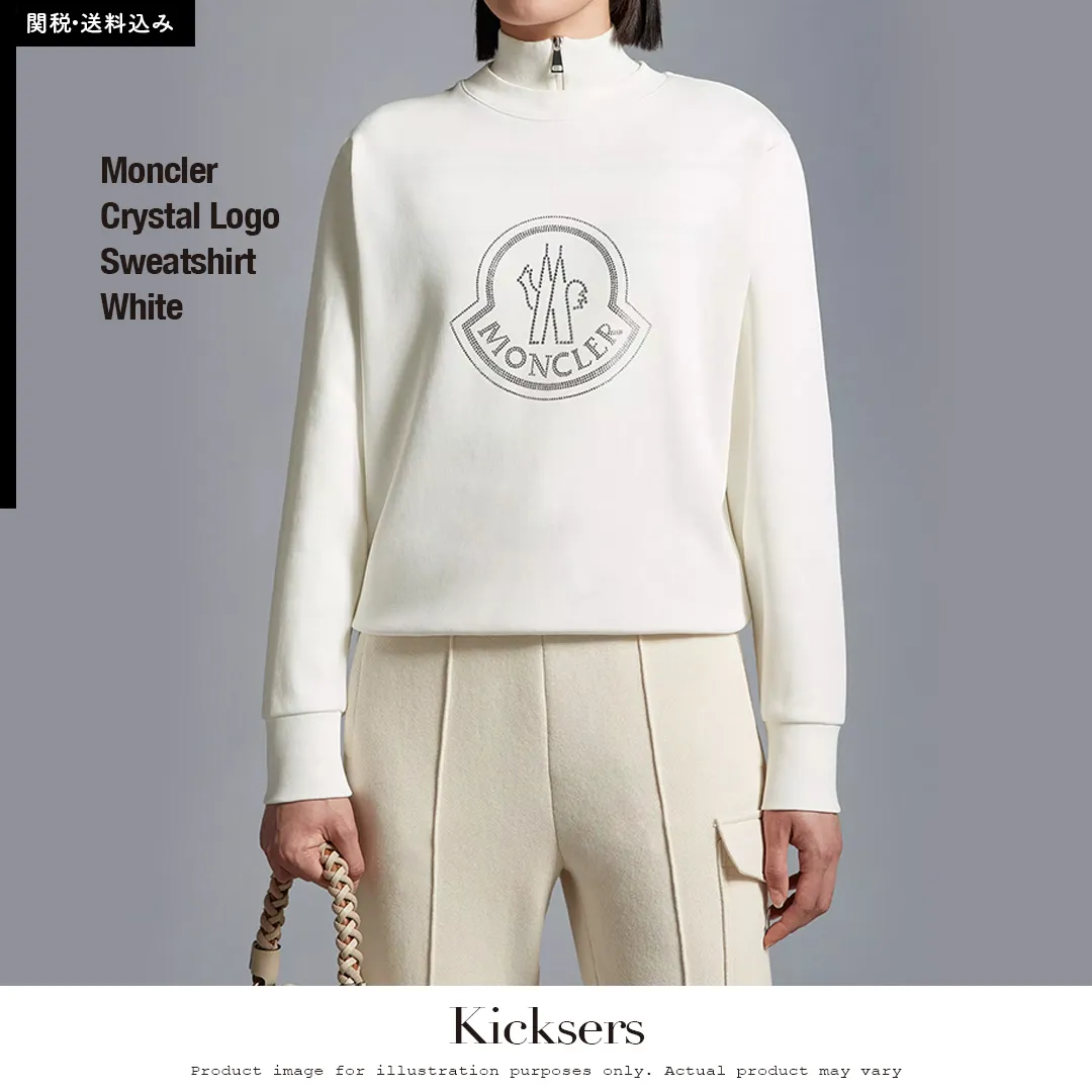 MONCLER  |Crystal Logo Sweatshirt