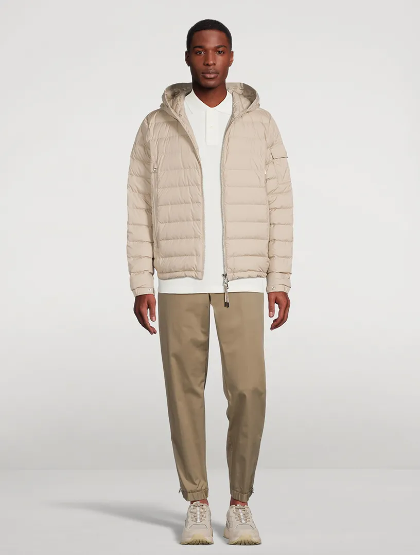 MONCLER Galion Nylon Down Jacket