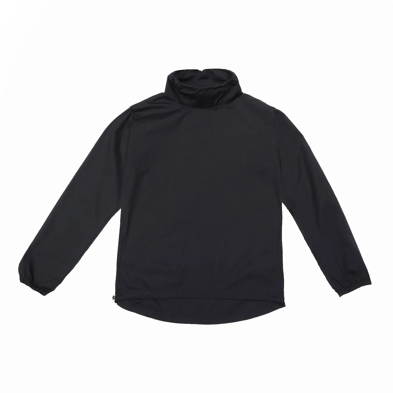 Monitaly - L/S Mock Neck Pullover - Black