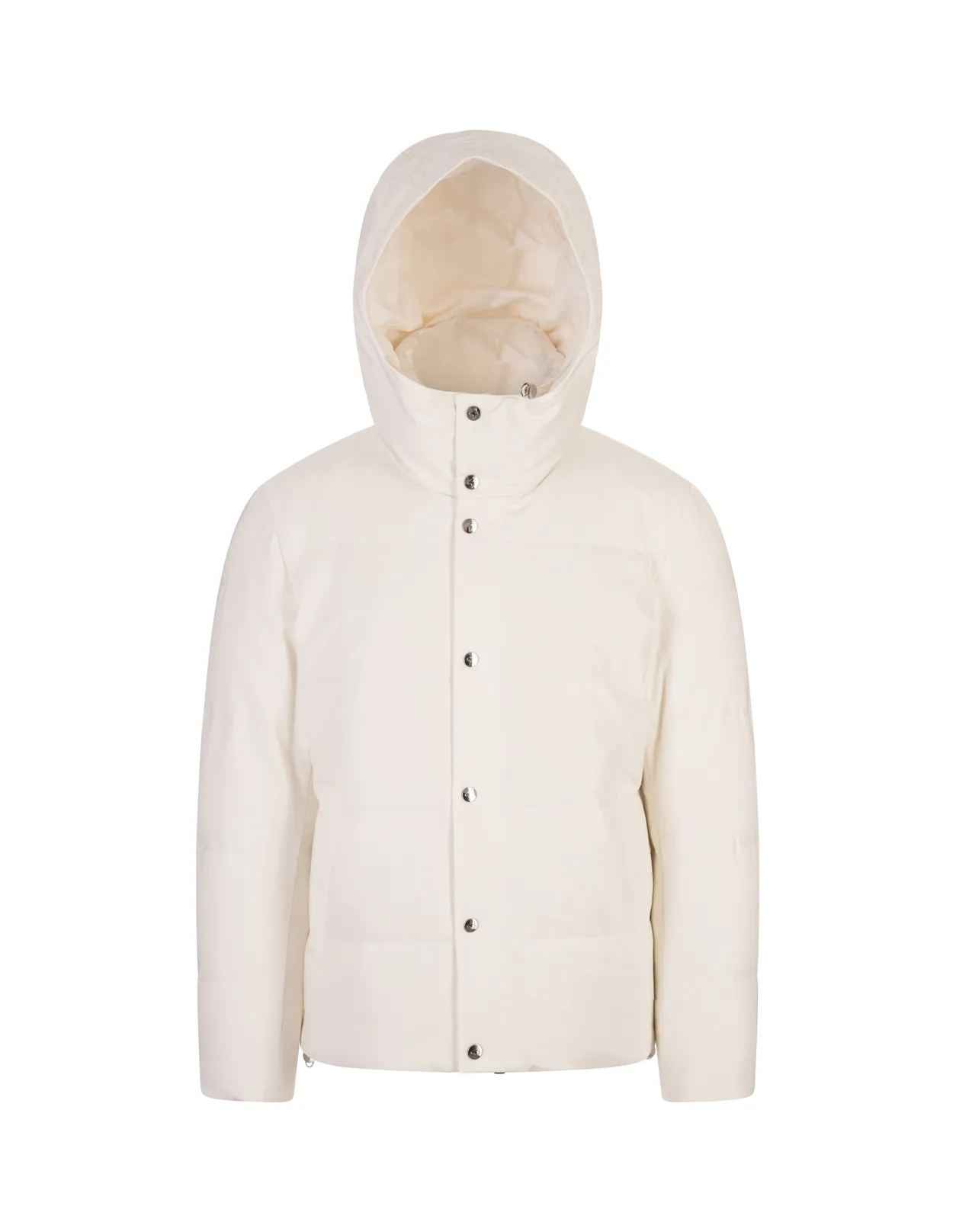 MONTECORE White Quilted Down Jacket