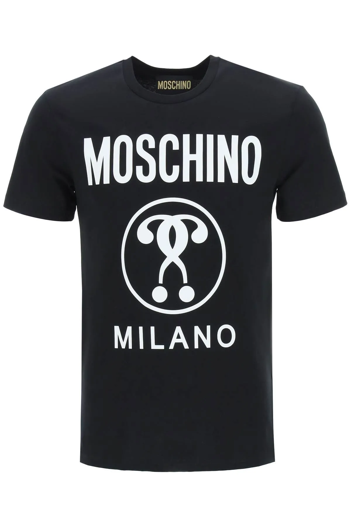 Moschino Logo Printed Crewneck T-Shirt