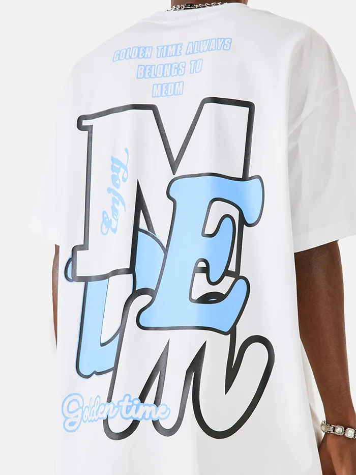 MR. ENJOY DA MONEY  |Crew Neck Button-down Unisex Street Style Bi-color Plain