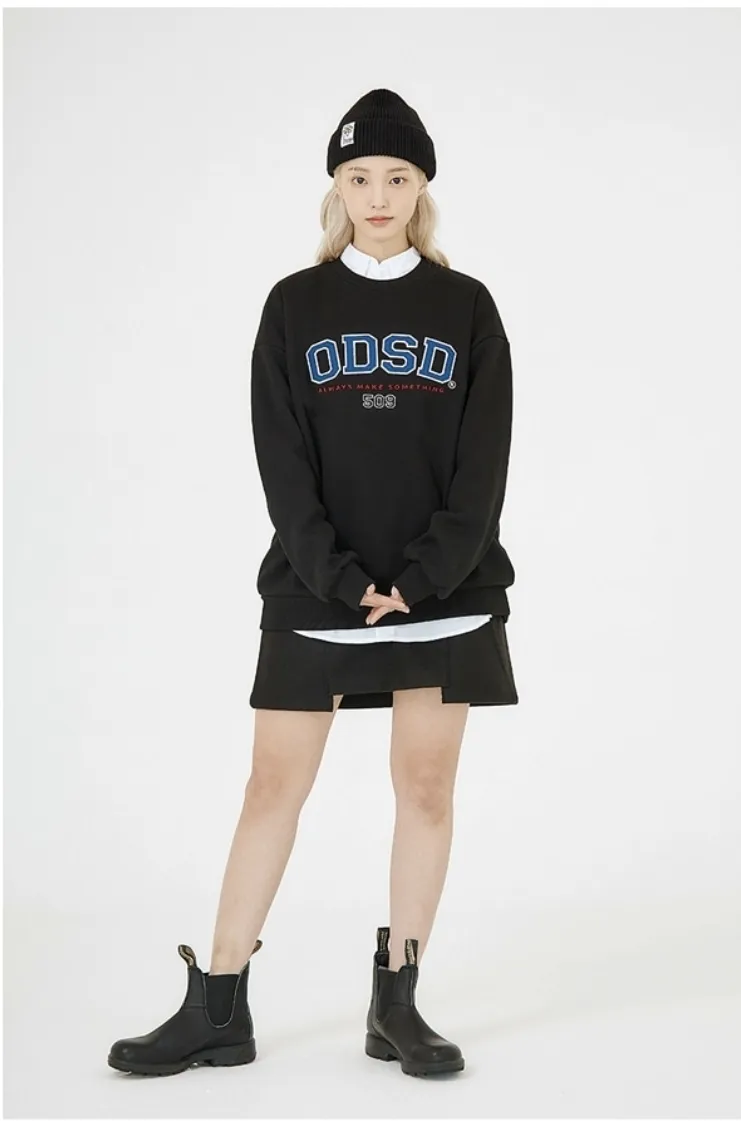 Odd Studio  |Unisex Street Style Long Sleeves Logo Hoodies & Sweatshirts