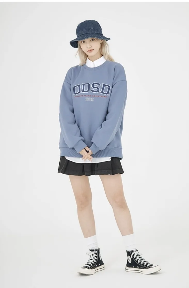 Odd Studio  |Unisex Street Style Long Sleeves Logo Hoodies & Sweatshirts