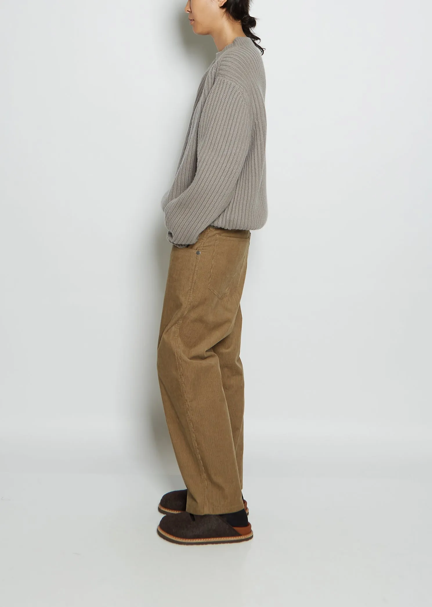 Paddock Cotton Corduroy Pants — Woven Clay