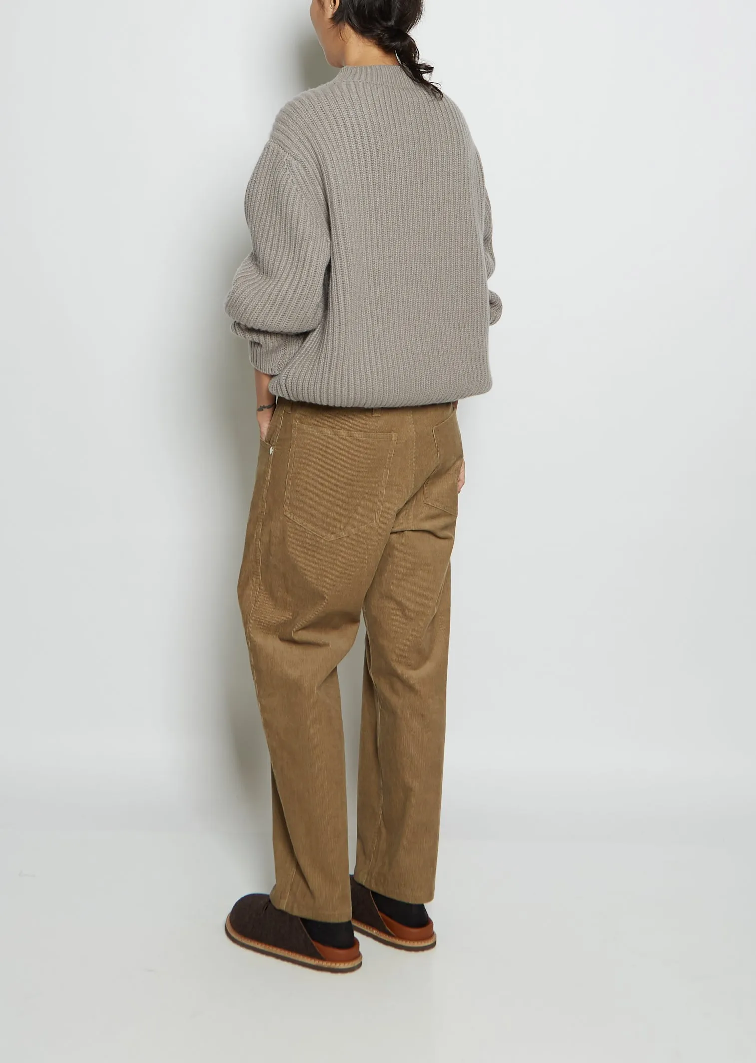 Paddock Cotton Corduroy Pants — Woven Clay