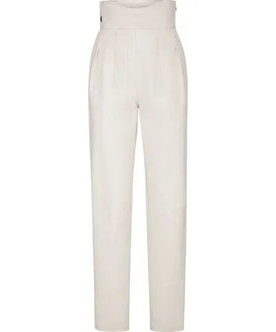 Philipp Plein Lambskin Trousers Iconic Plein