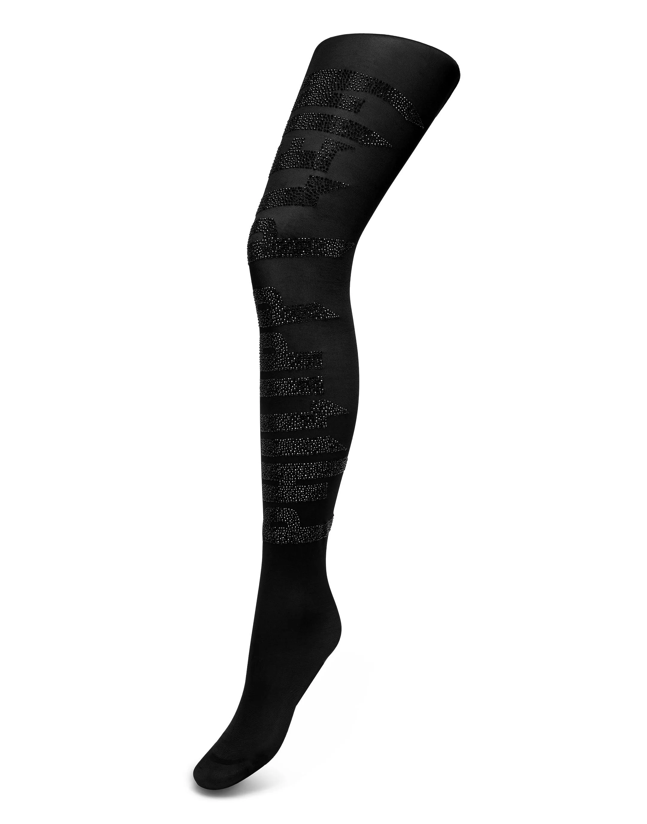 PHILIPP PLEIN Tights Crystal Plein