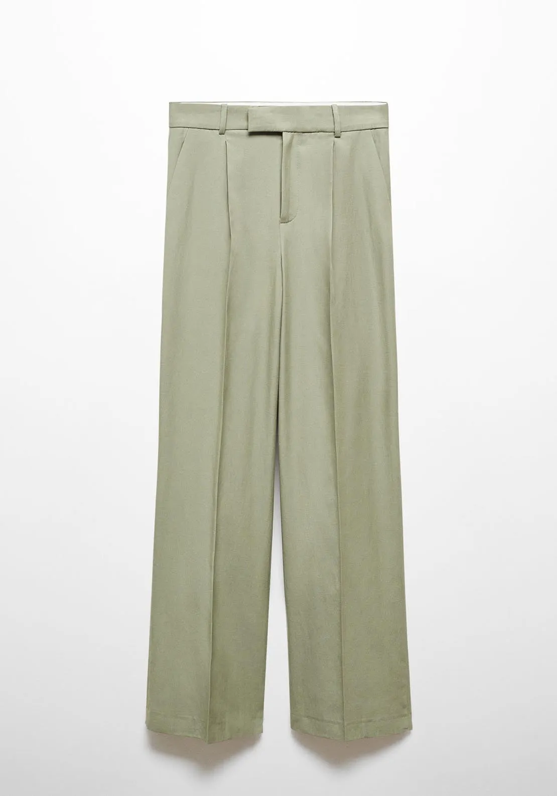 Pleated suit trousers