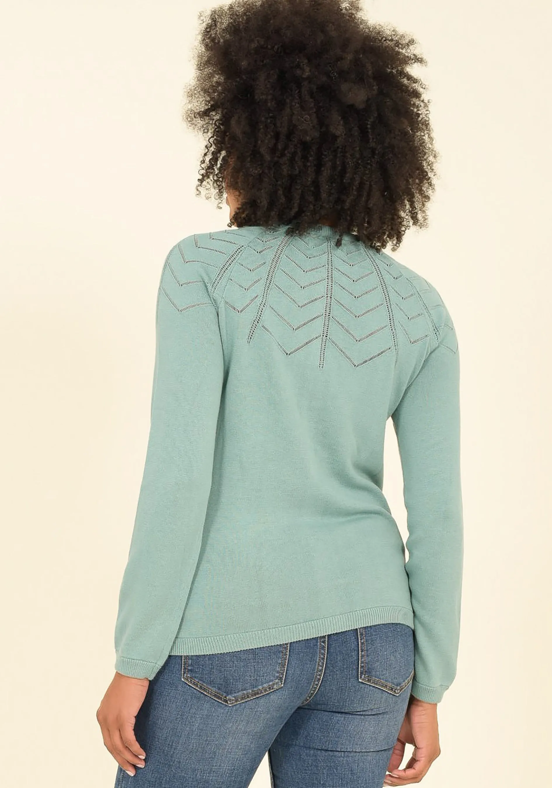 Pointelle Cardigan