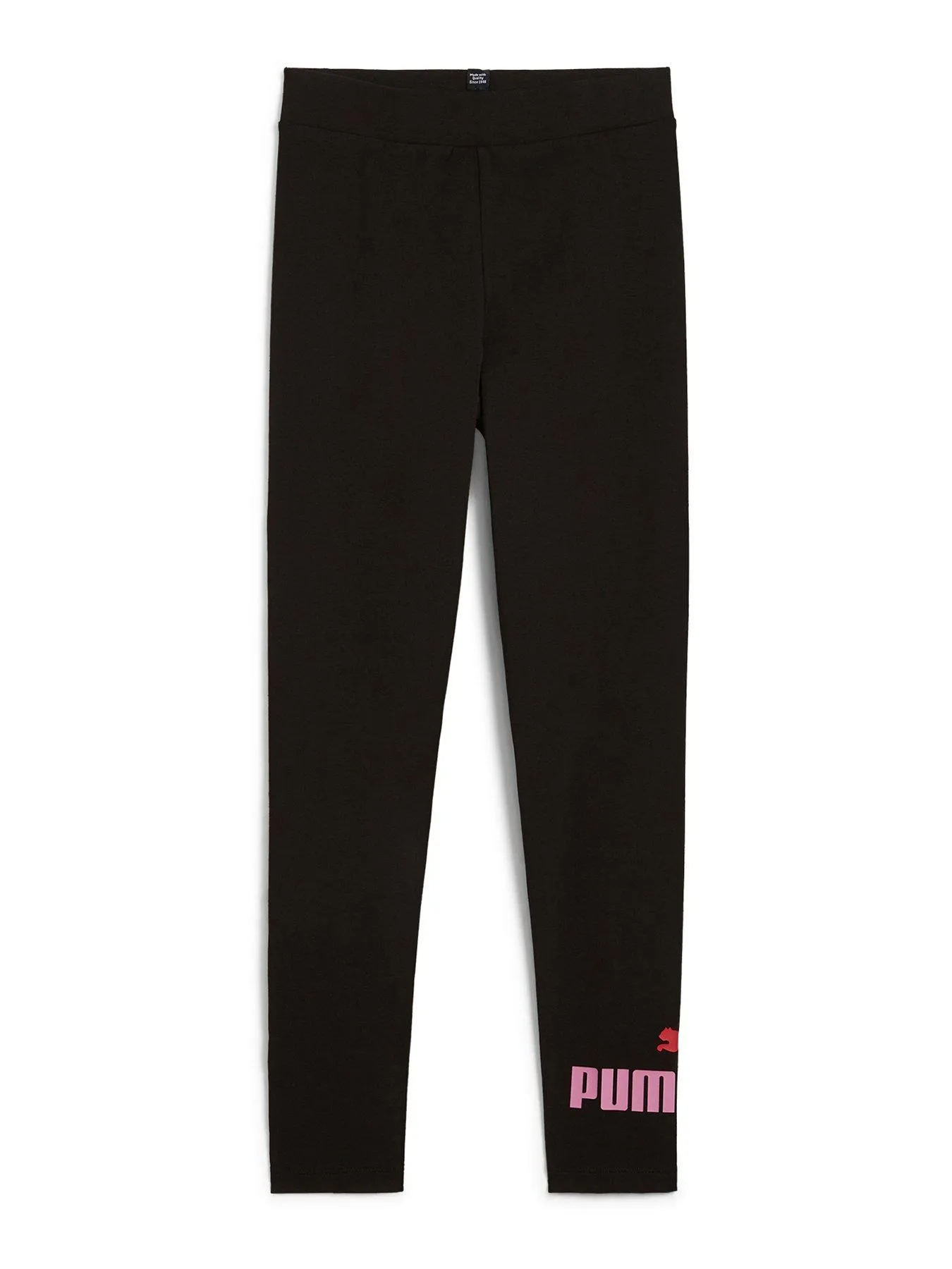 Puma Girls Essentials Logo Leggings - Black