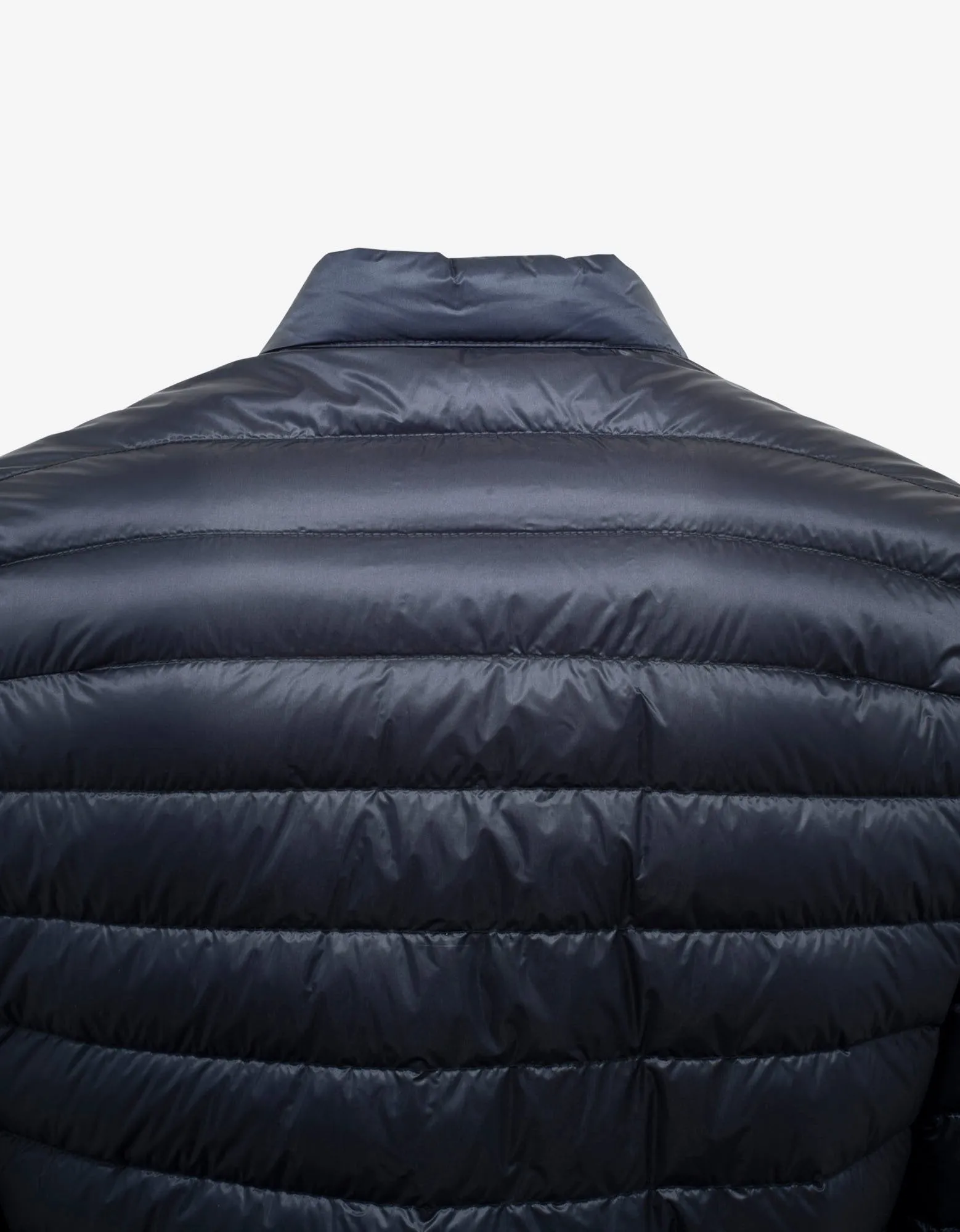 Renald Navy Blue Nylon Down Jacket