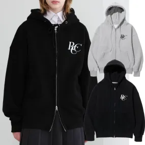 rocci rocci  |Street Style Long Sleeves Plain Oversized Logo