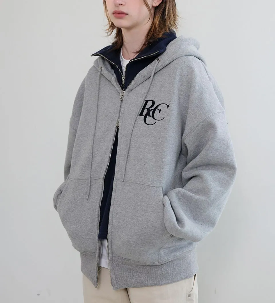 rocci rocci  |Street Style Long Sleeves Plain Oversized Logo