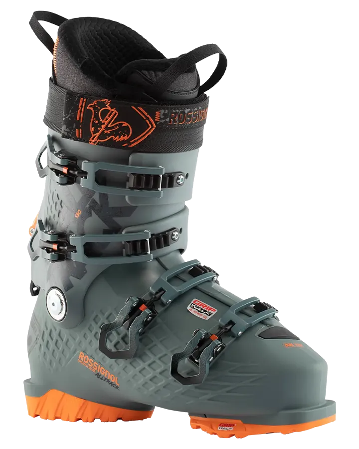 Rossignol Alltrack 130 GW Ski Boots - Green / Grey - 2023