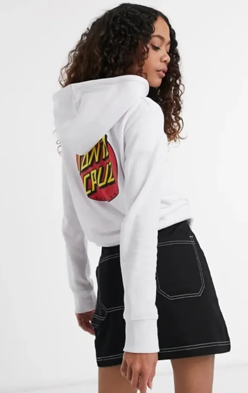 SANTA CRUZ  |Street Style Long Sleeves Plain Logo Hoodies & Sweatshirts