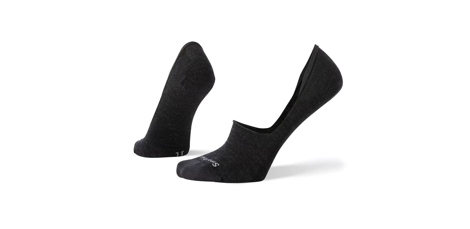 Smartwool Womens Hide and Seek No Show Socks- Charcoal