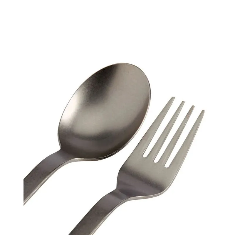 Snow Peak  Titanium Fork & Spoon Set - Posate