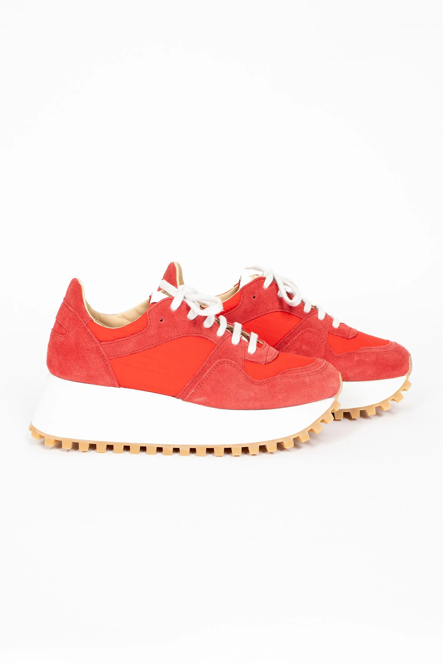 Spalwart Marathon Platform Sneaker Red