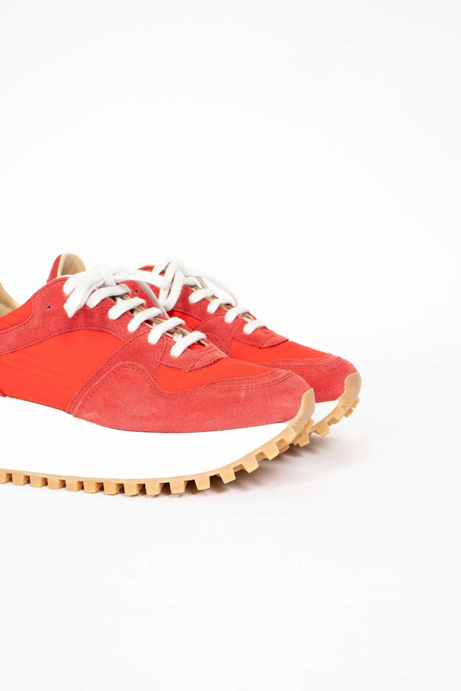 Spalwart Marathon Platform Sneaker Red