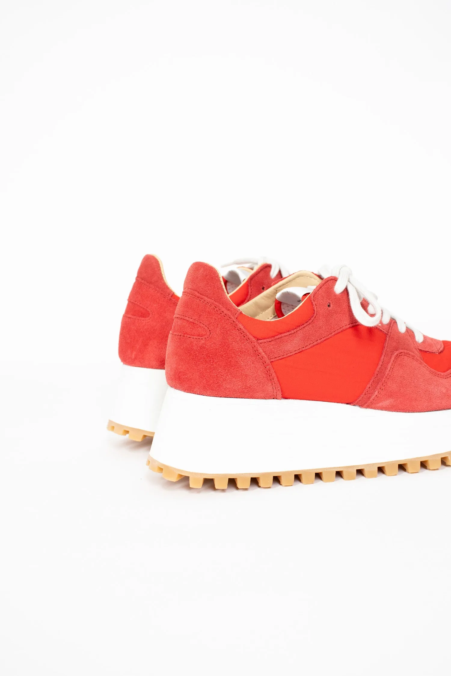 Spalwart Marathon Platform Sneaker Red