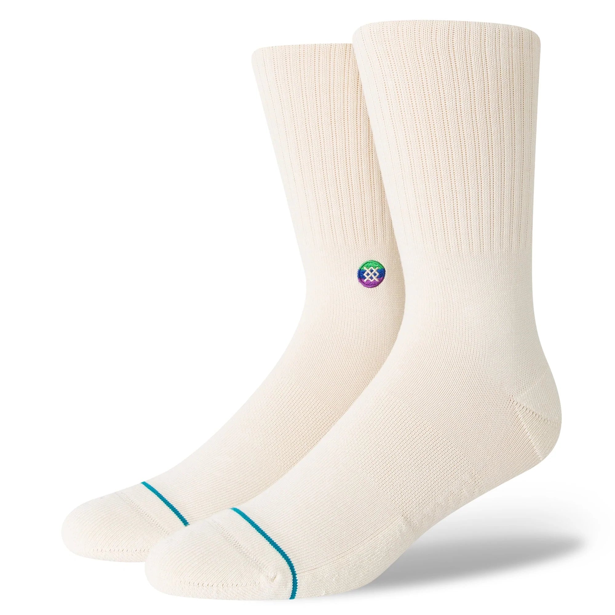 Stance Crew Socks Love White