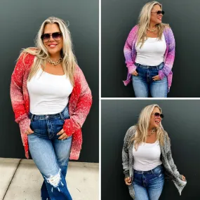 Starstruck Ombre Cardigan in Three Colors