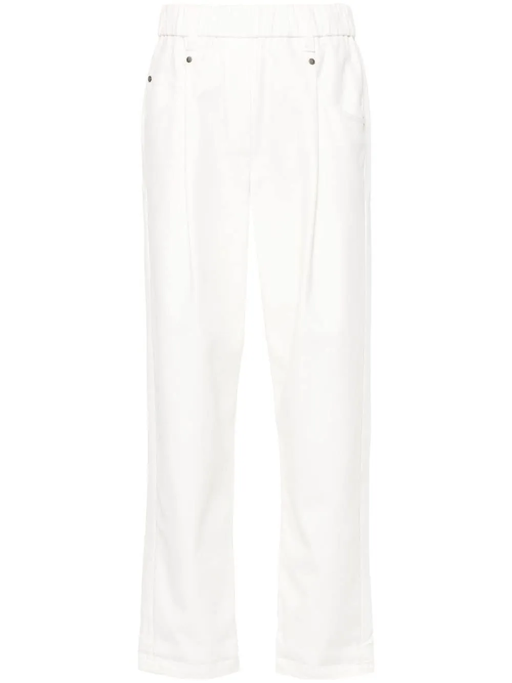 STRETCH COTTON TROUSERS