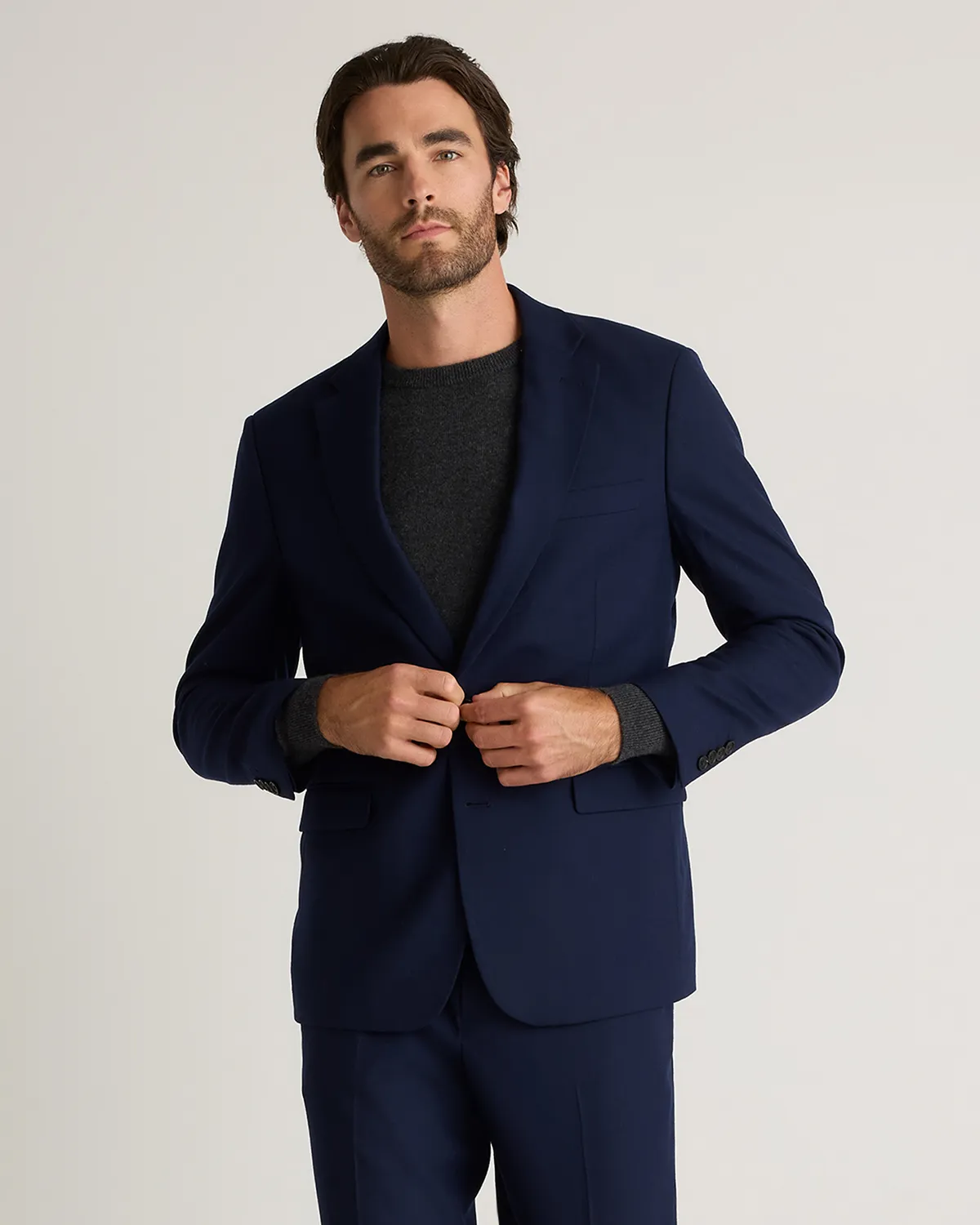 Stretch Wool Blazer