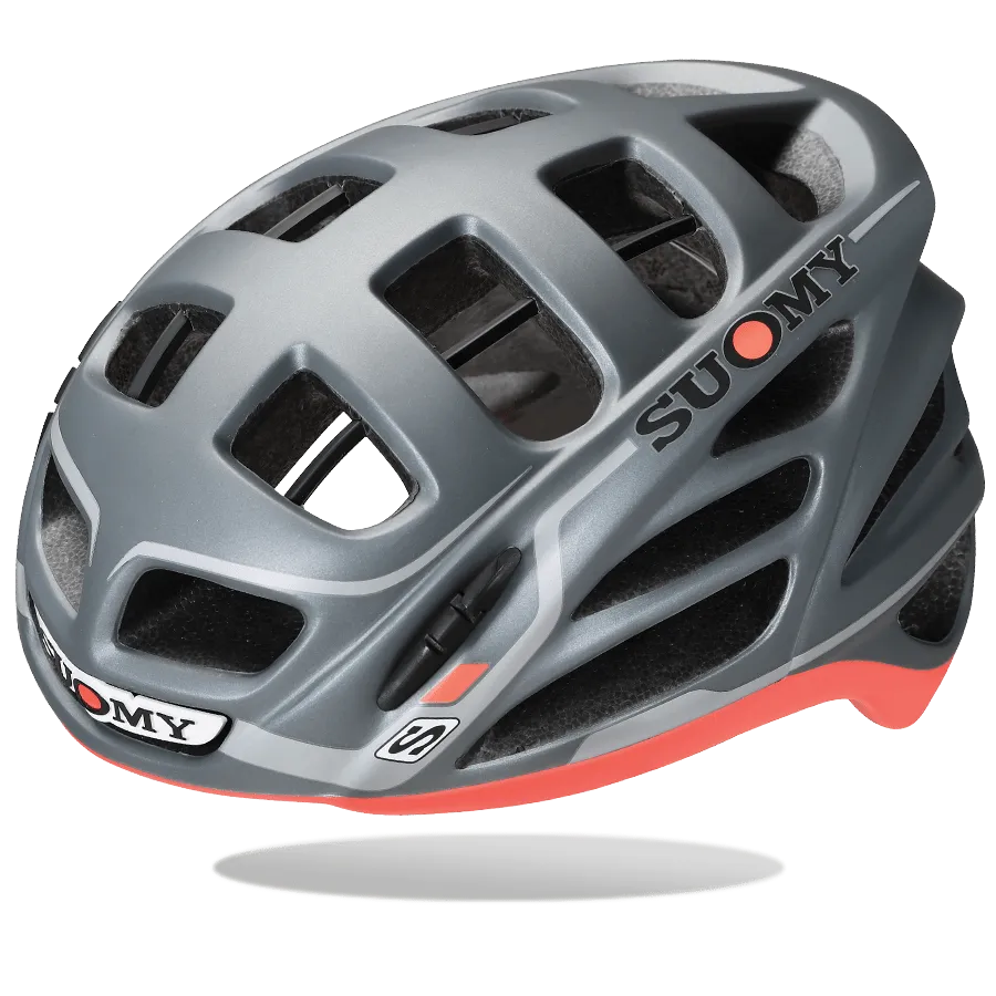 SUOMY HELMET GUNWIND ANTHRACITE / RED MATT