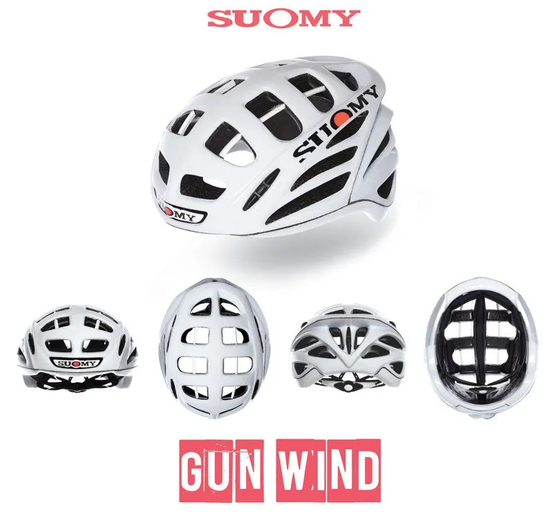 SUOMY HELMET GUNWIND ANTHRACITE / RED MATT