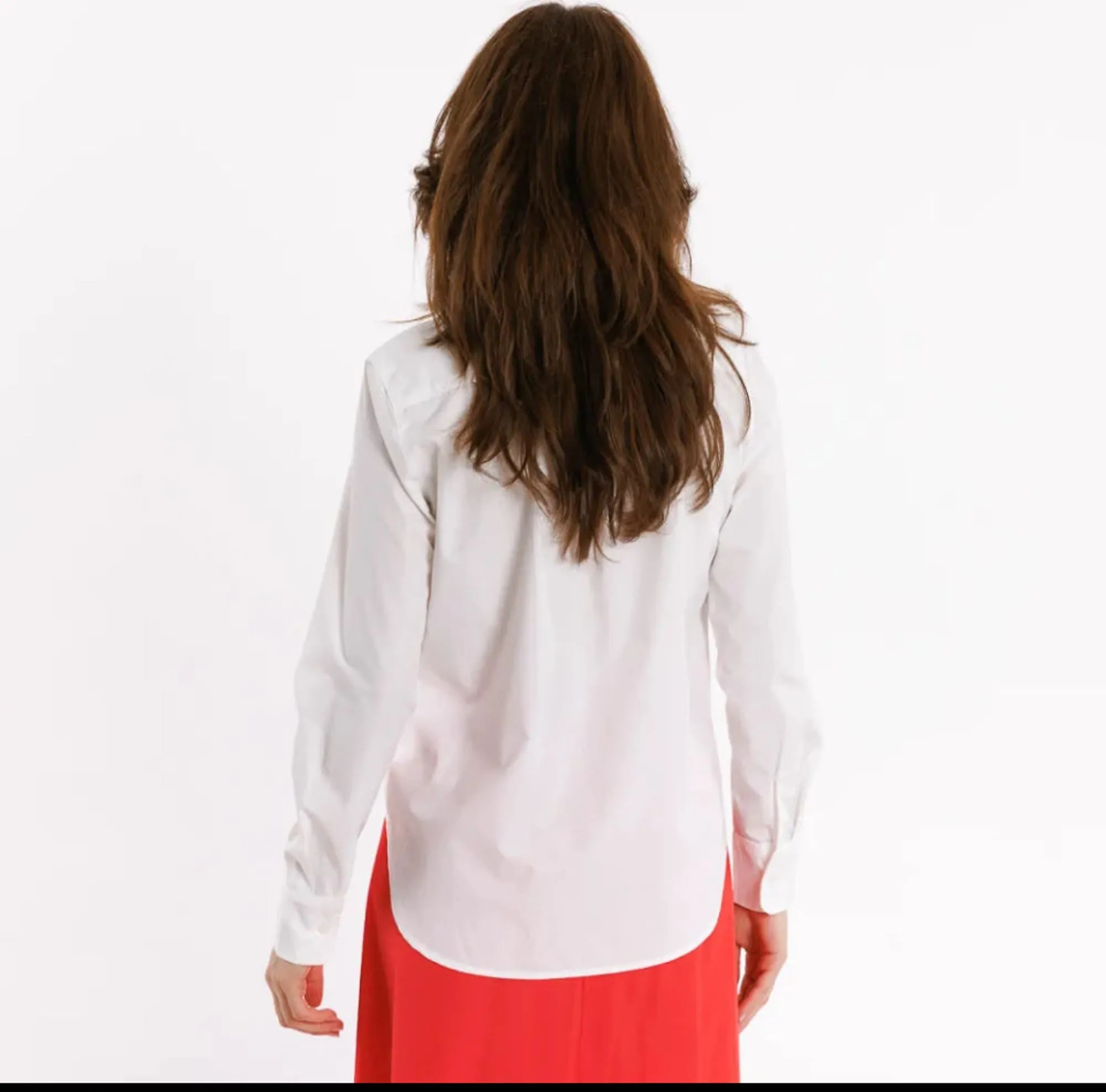 SWEEWE PARIS LONG SLEEVE BUTTON DOWN in White